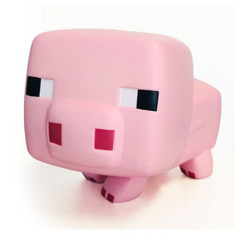 Figurine Anti-stress - Minecraft - Mega Squishme Cochon 16cm